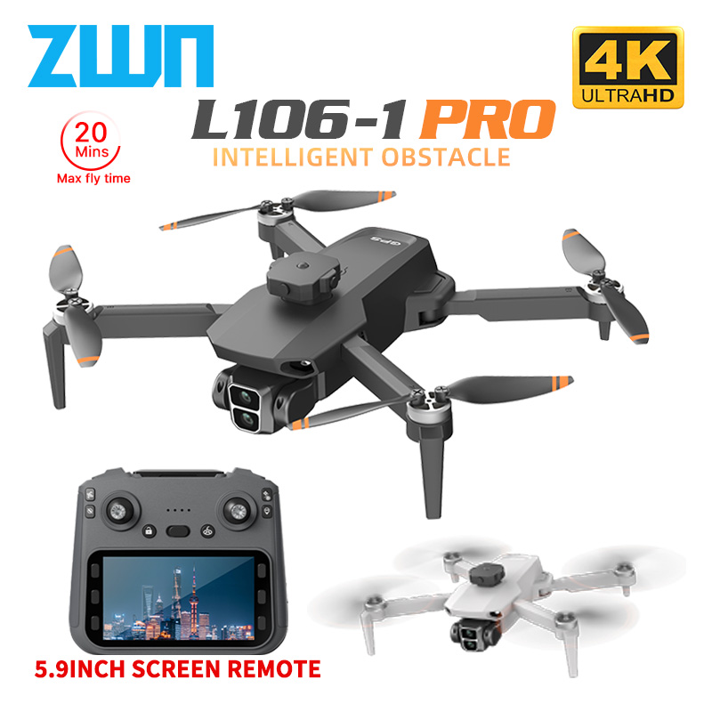 Drone Gimbal Brushless - L106-1PRO GPS Drone professionale con schermo