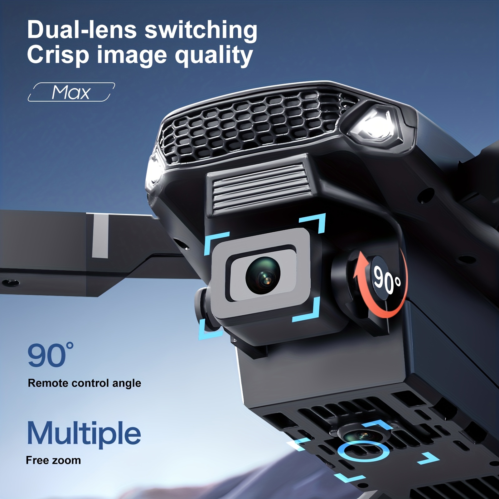 Drone Pieghevole E88PRO MAX 20 - Drone Gimbal Brushless recensione e prezzo